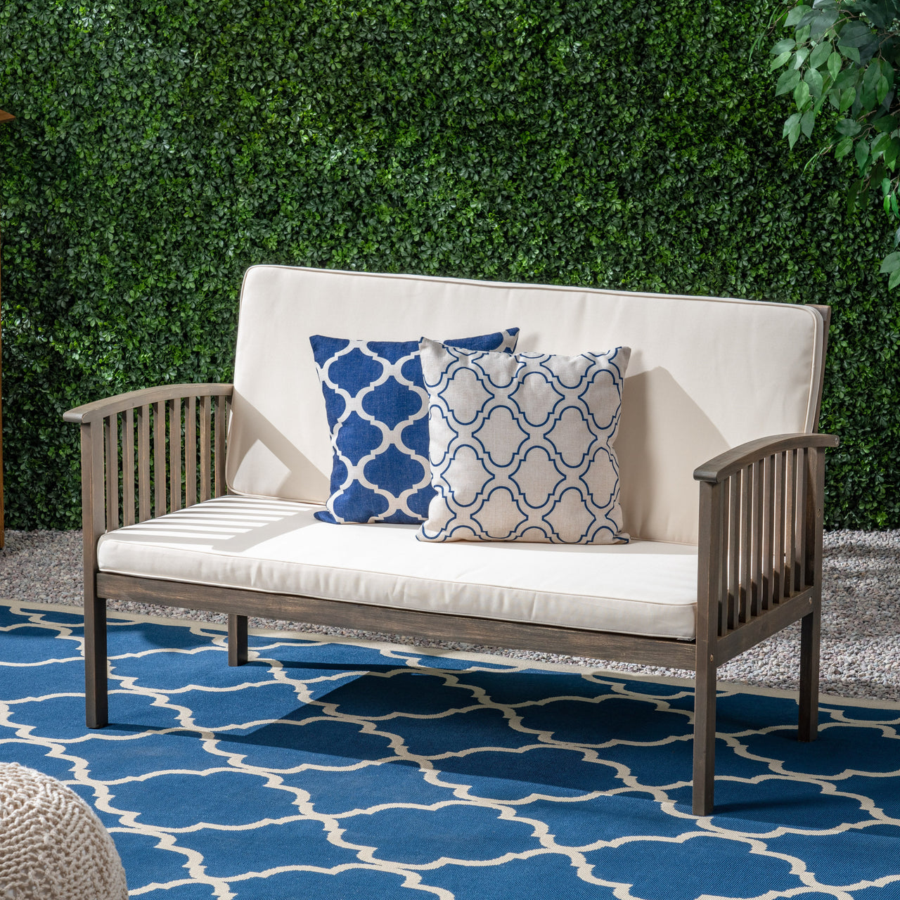 VYRENTOXA 53" Outdoor LoveSeat