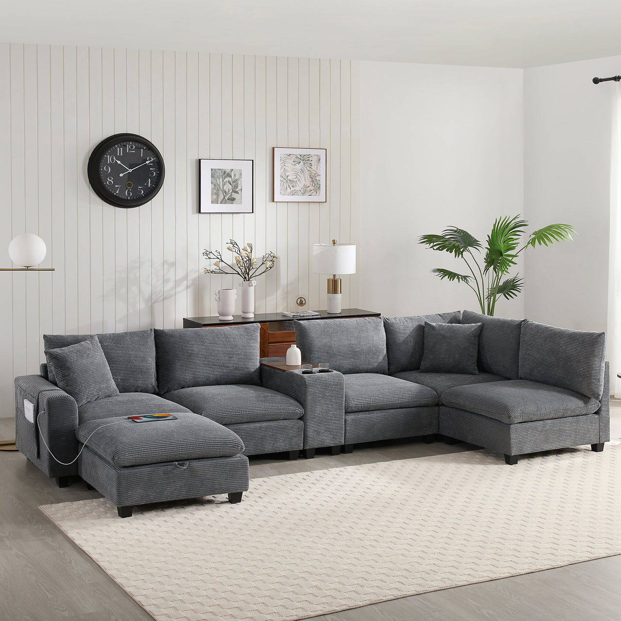 BECKETT 140" Sectional Sofa