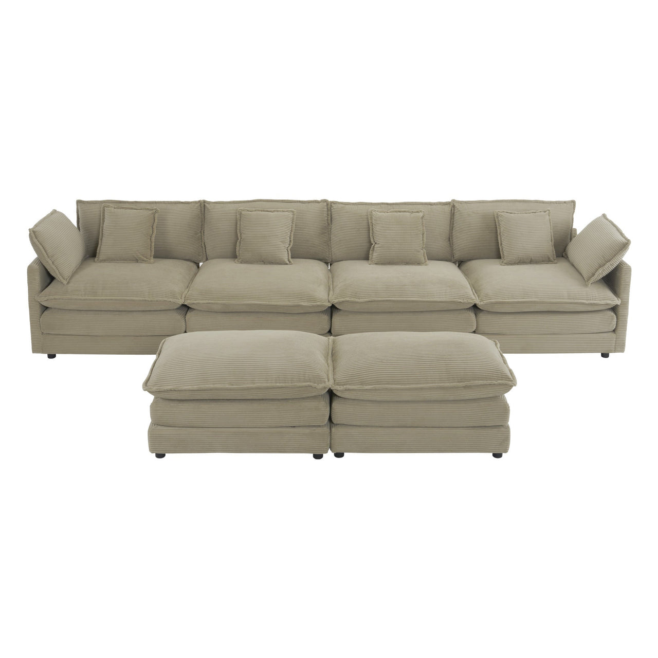 ZENVORIS 150" Sectional Sofa