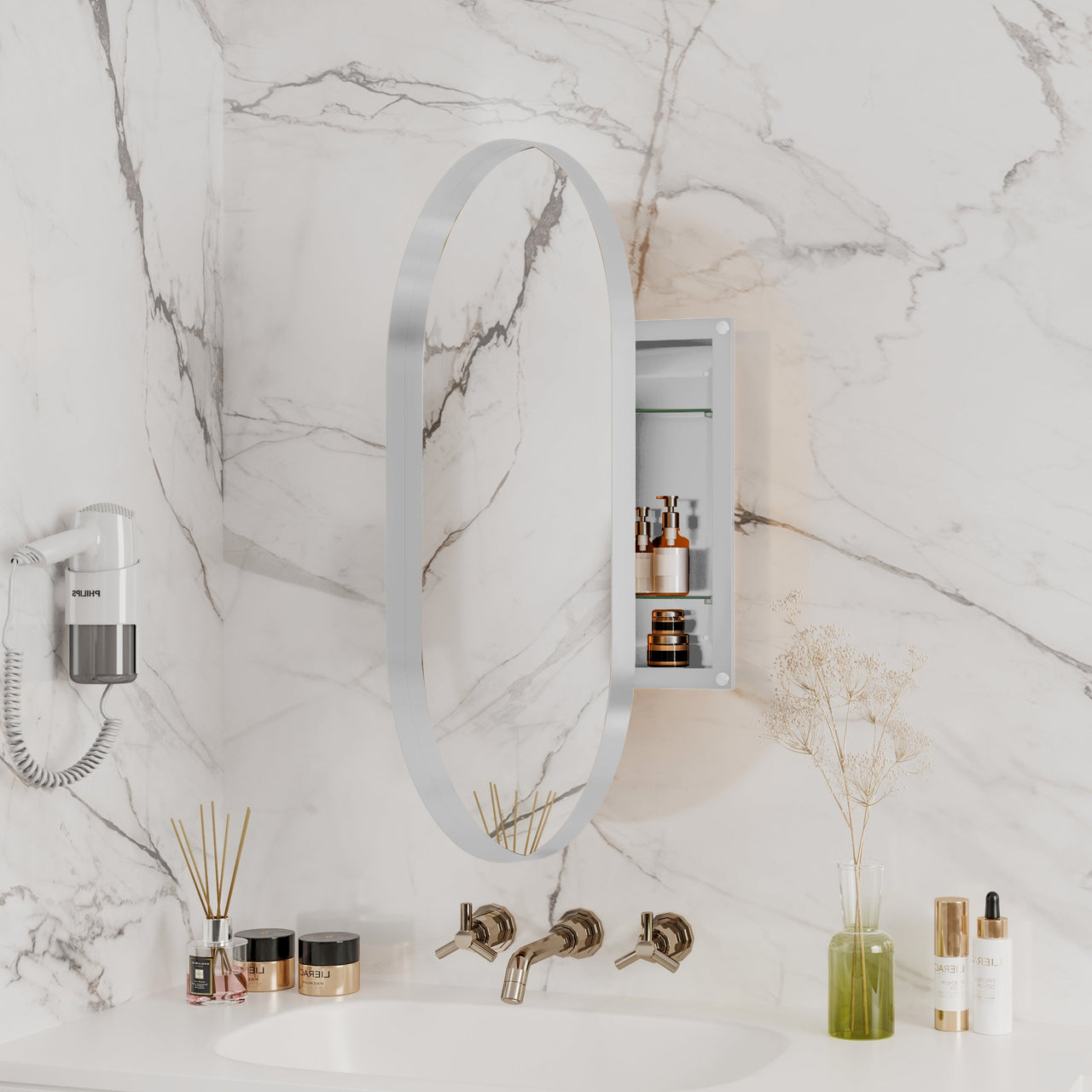 ZYNVEX 33" Wall Mirror