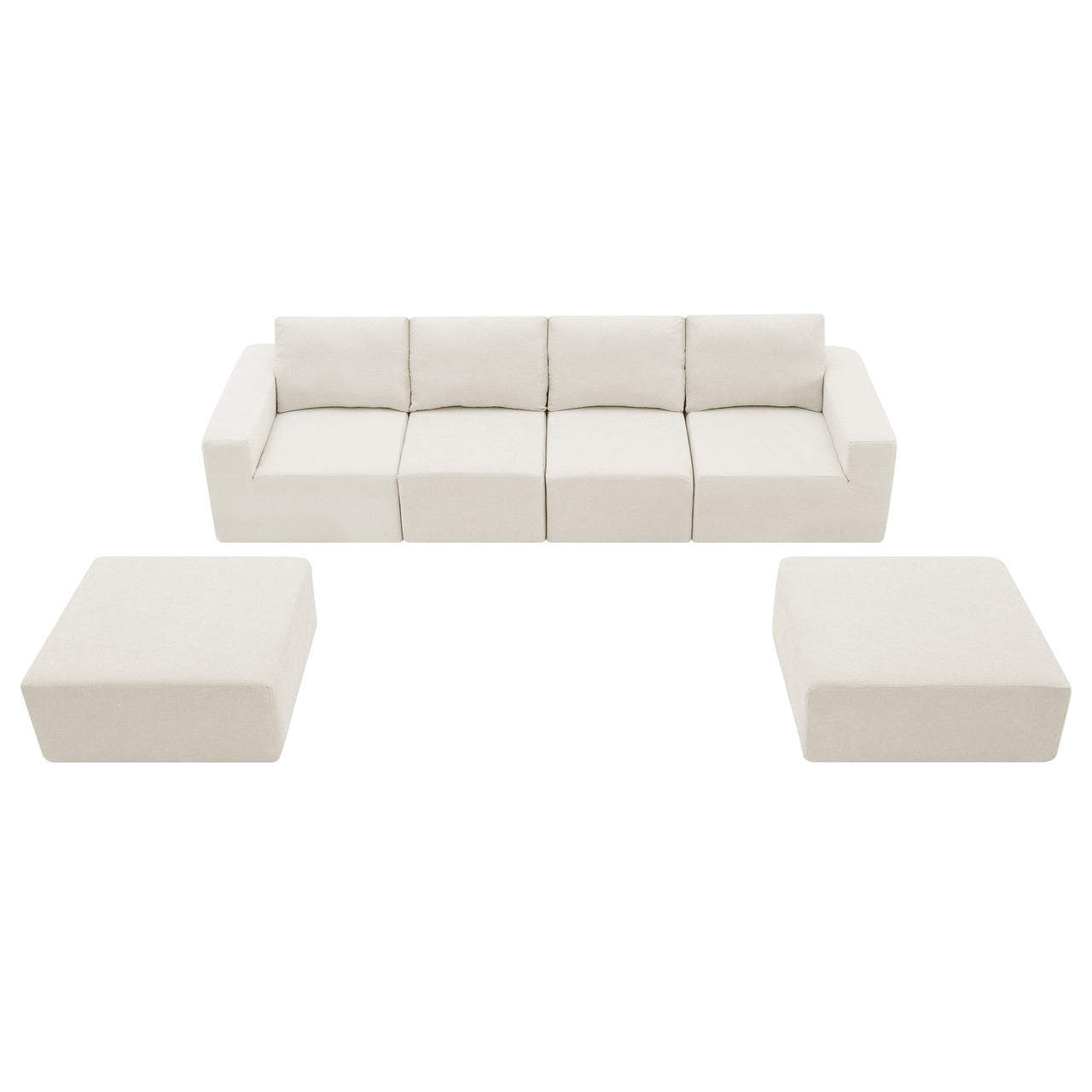 MAVYON 110" Sectional Sofa