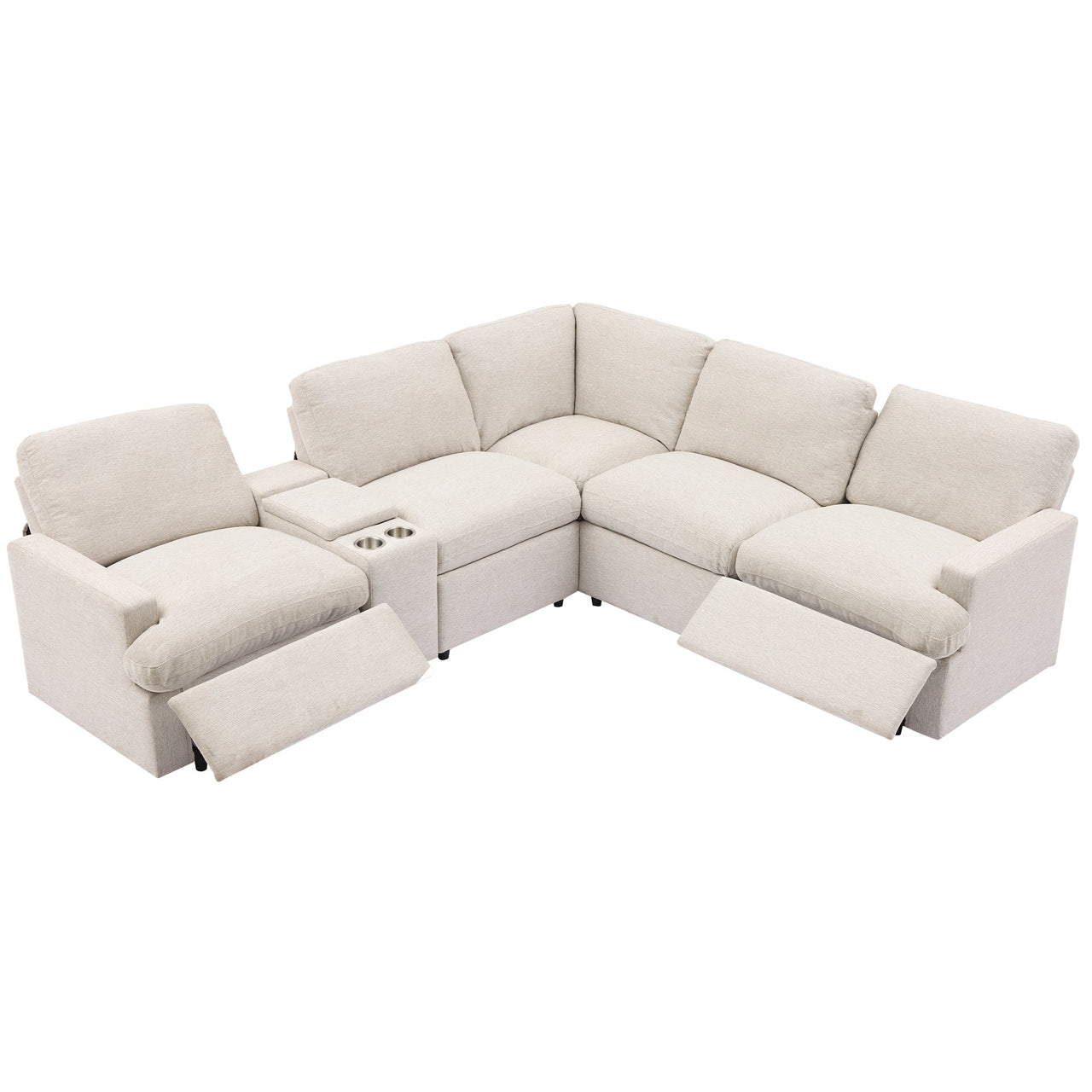 XAVORA 104" Sectional Sofa