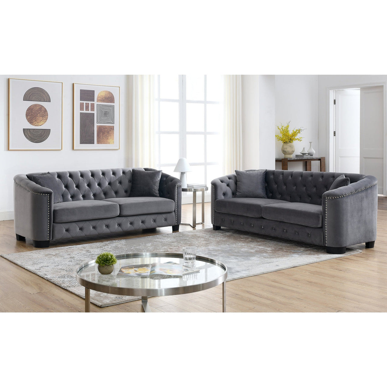 QUENTIN 3+3 Seater Combination Sofa