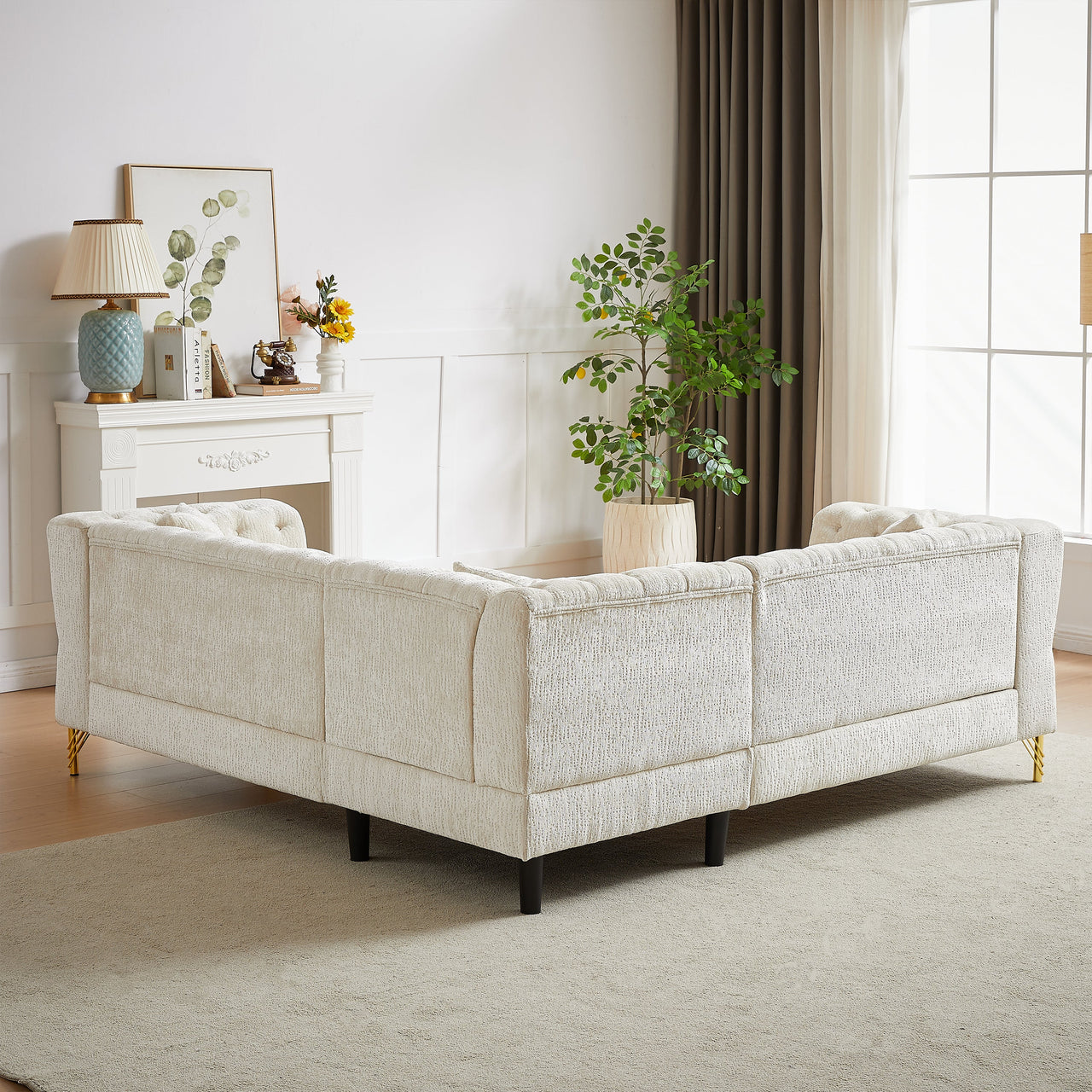 DAPHNE 81" Corner Sofa