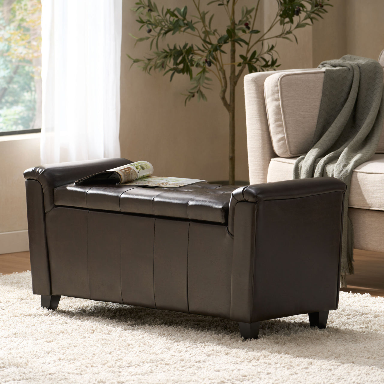 ZOVENTA 45" Ottoman