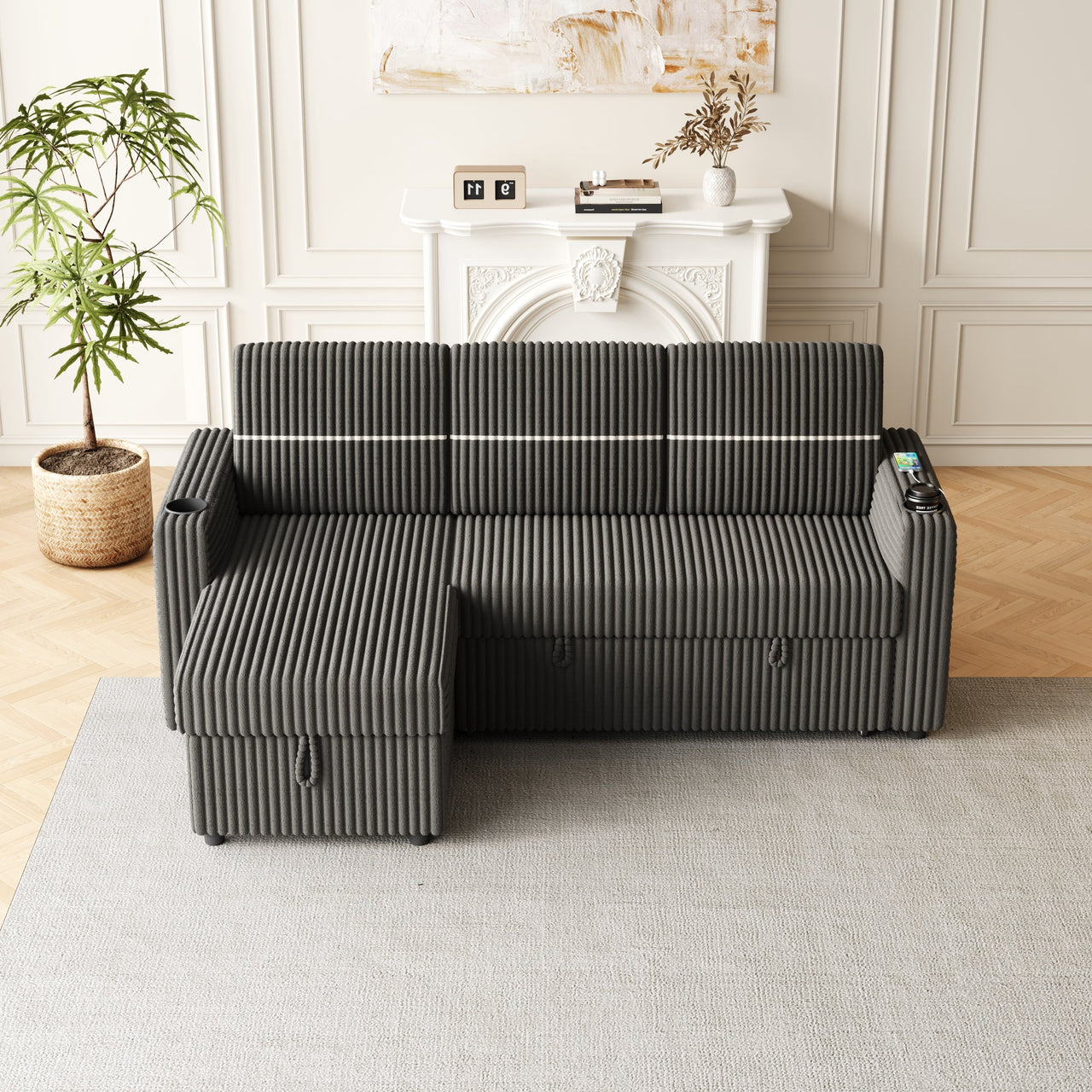 ULYSSES 85" Oversized Sofa