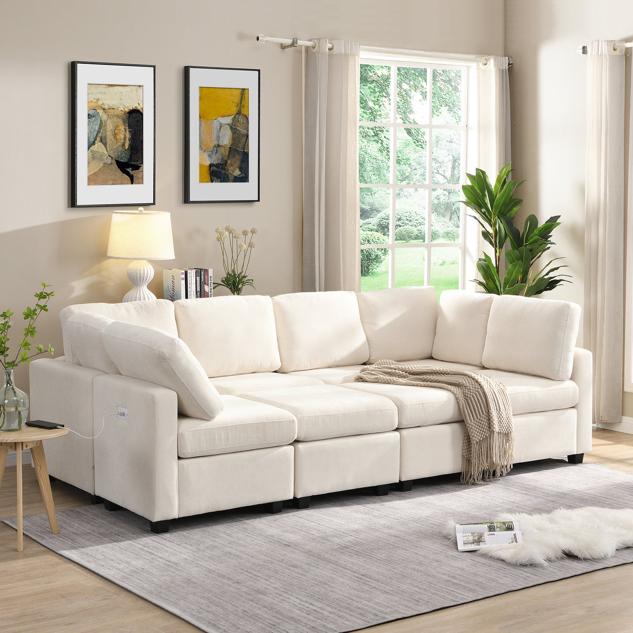 NIAMH 103" Sectional Sofa