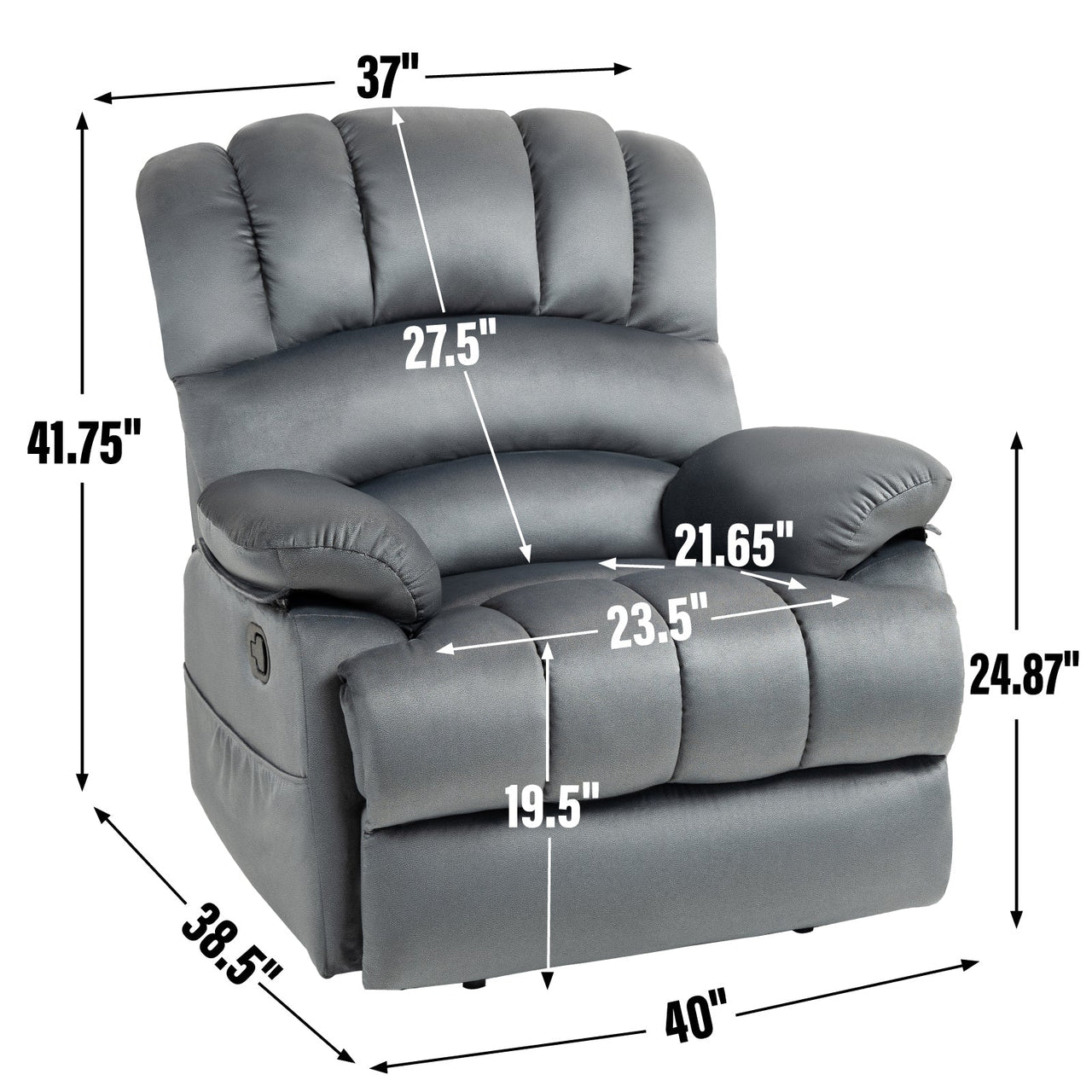 COZYLift 40" Manual Recliner - 0136