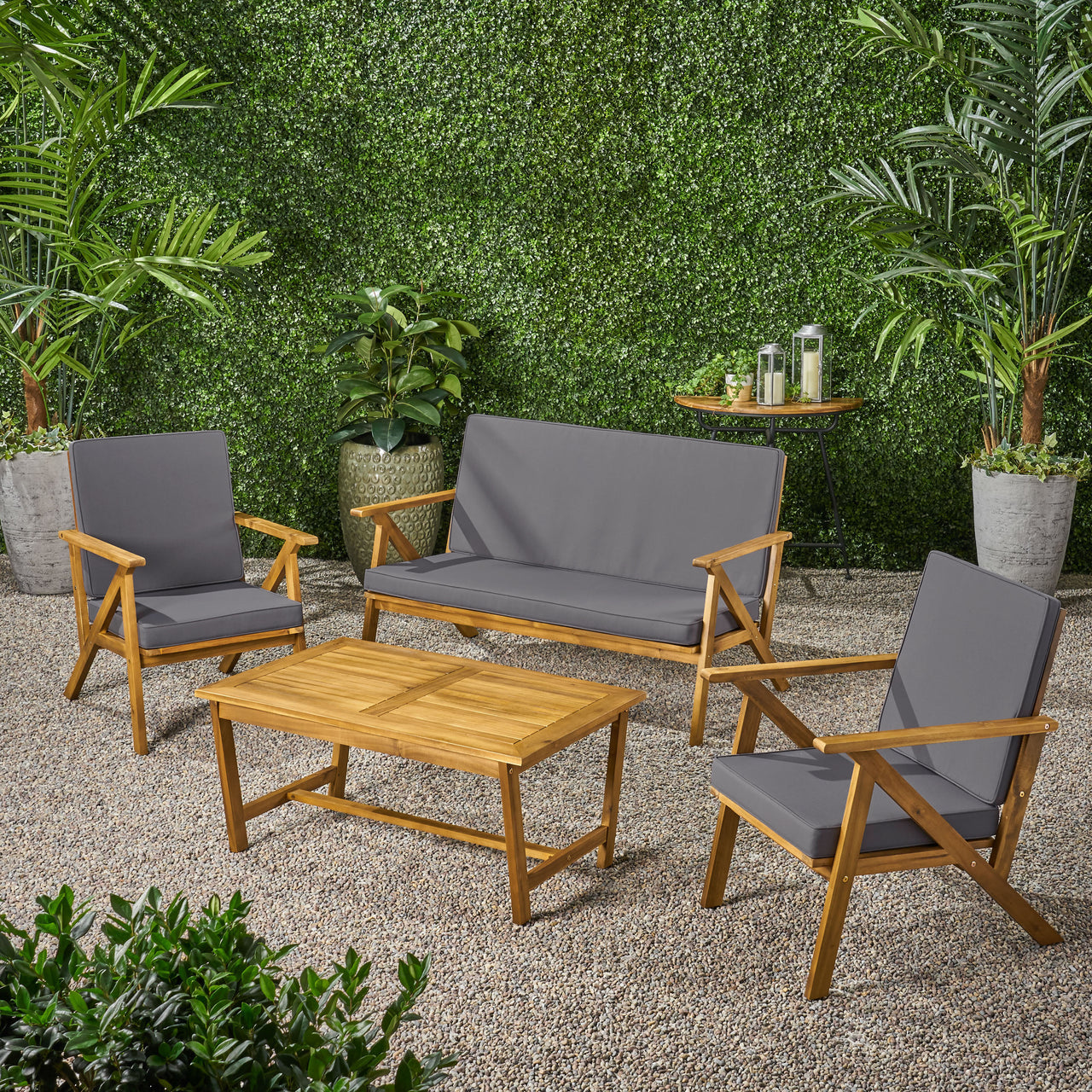 KYLTEX 55" Outdoor Chat Set