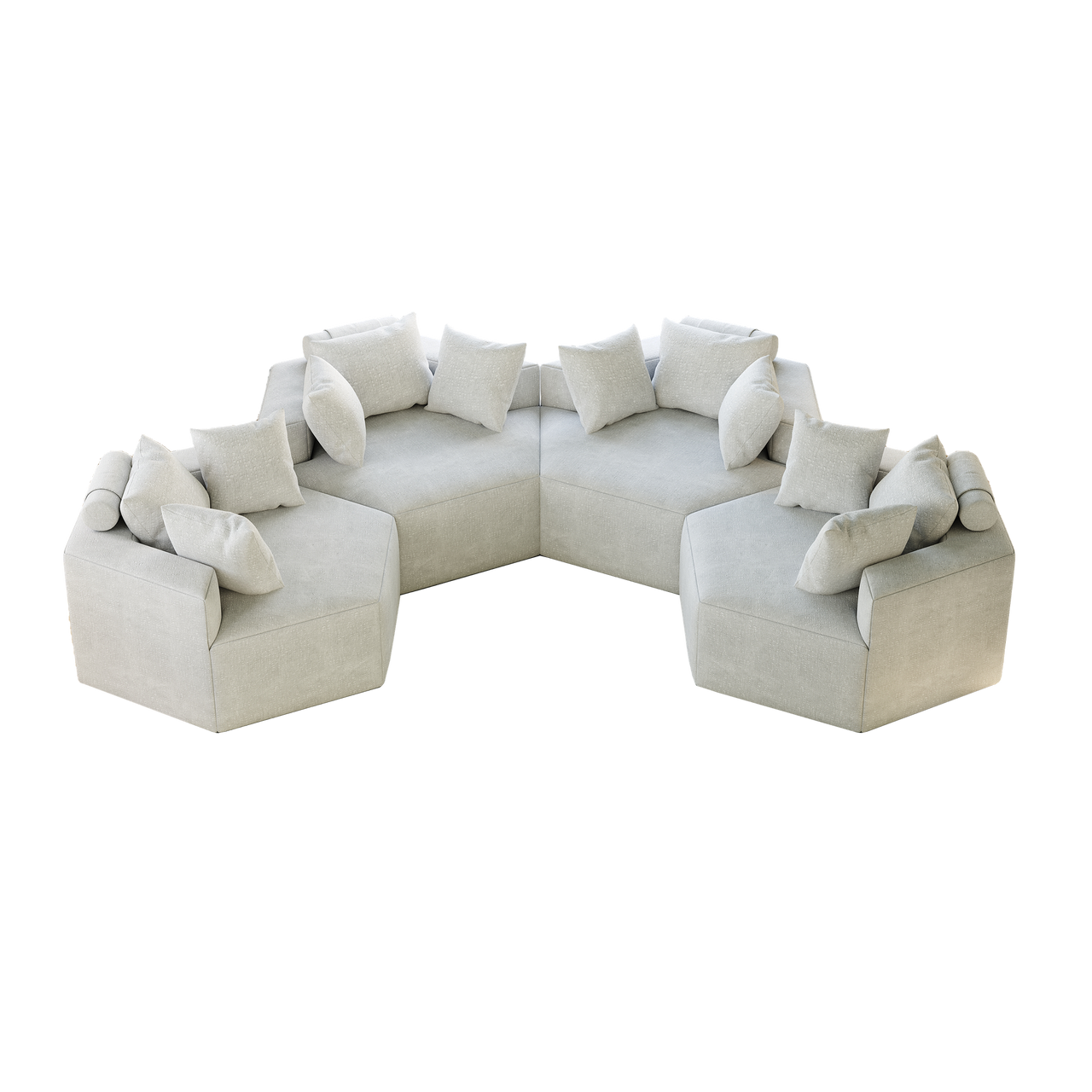 HEXA 54" Sofa