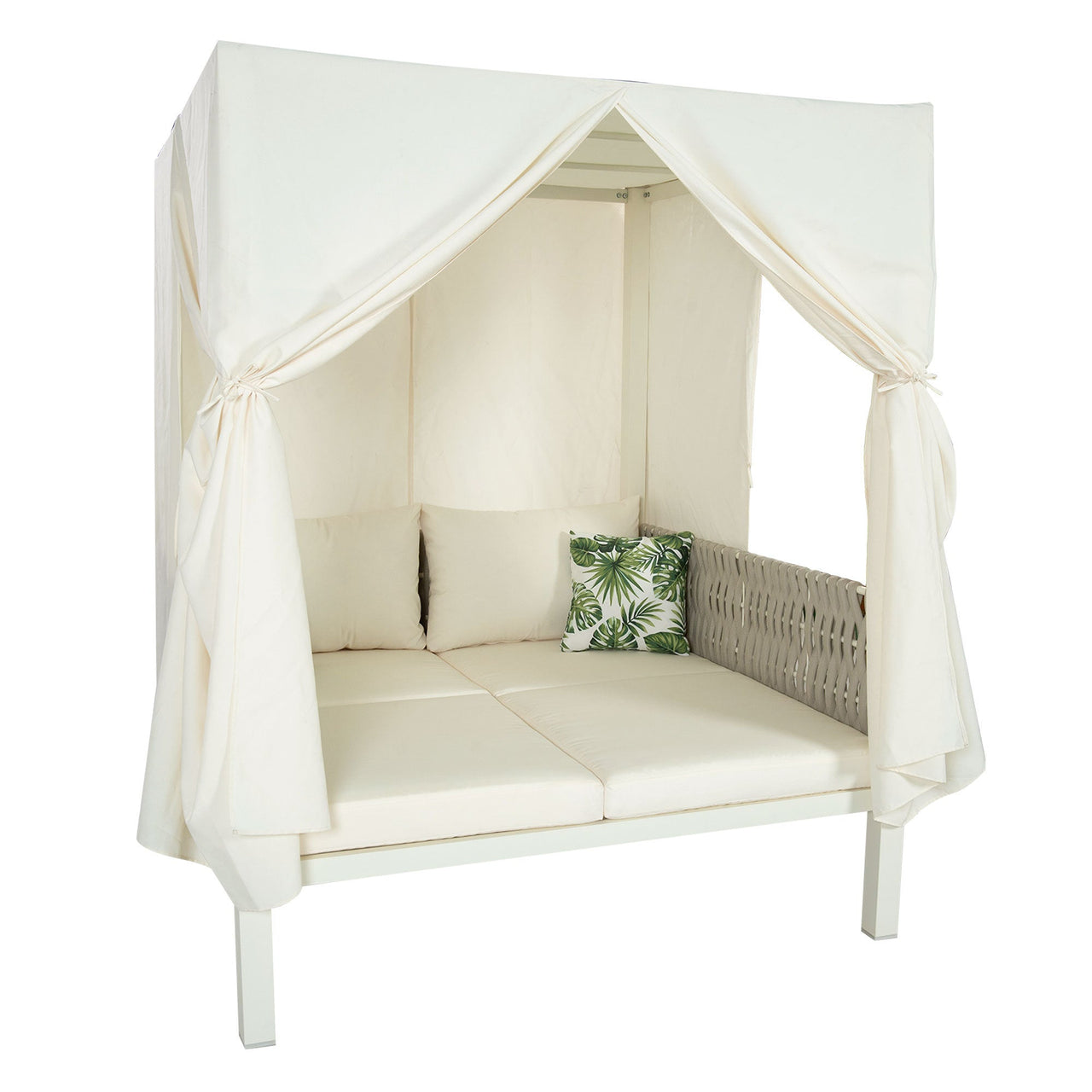 TREXOR 57" Sunbed with Curtains