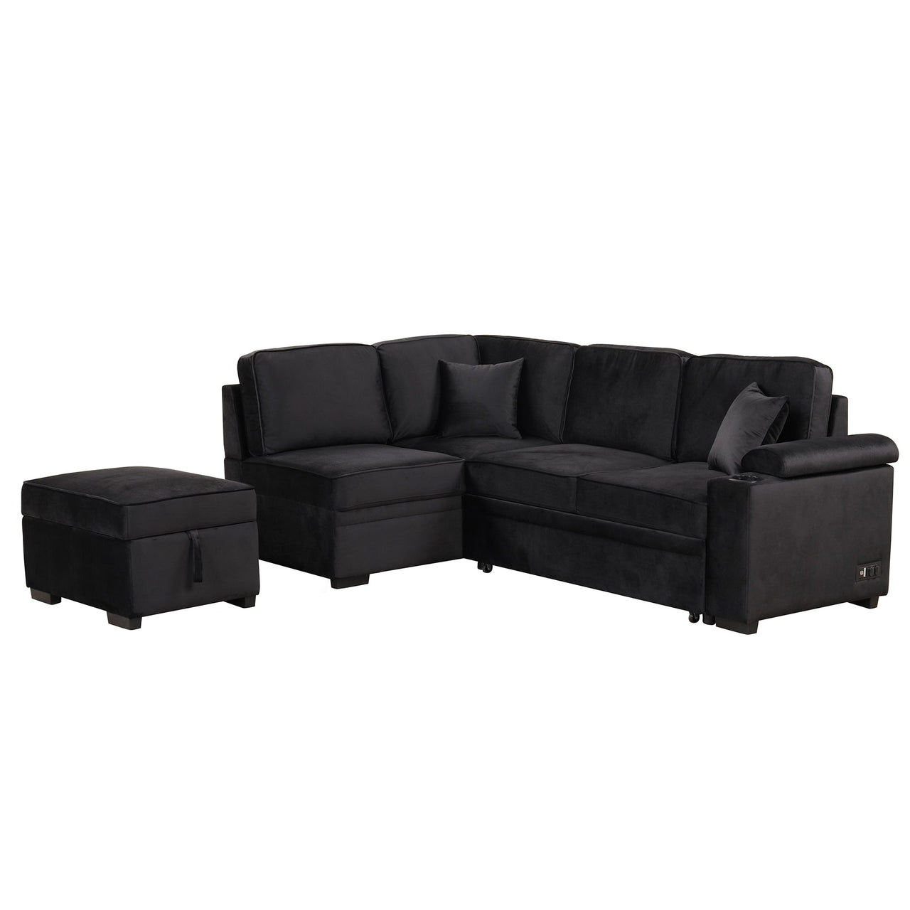 CYNTRA 85" Sectional Sofa