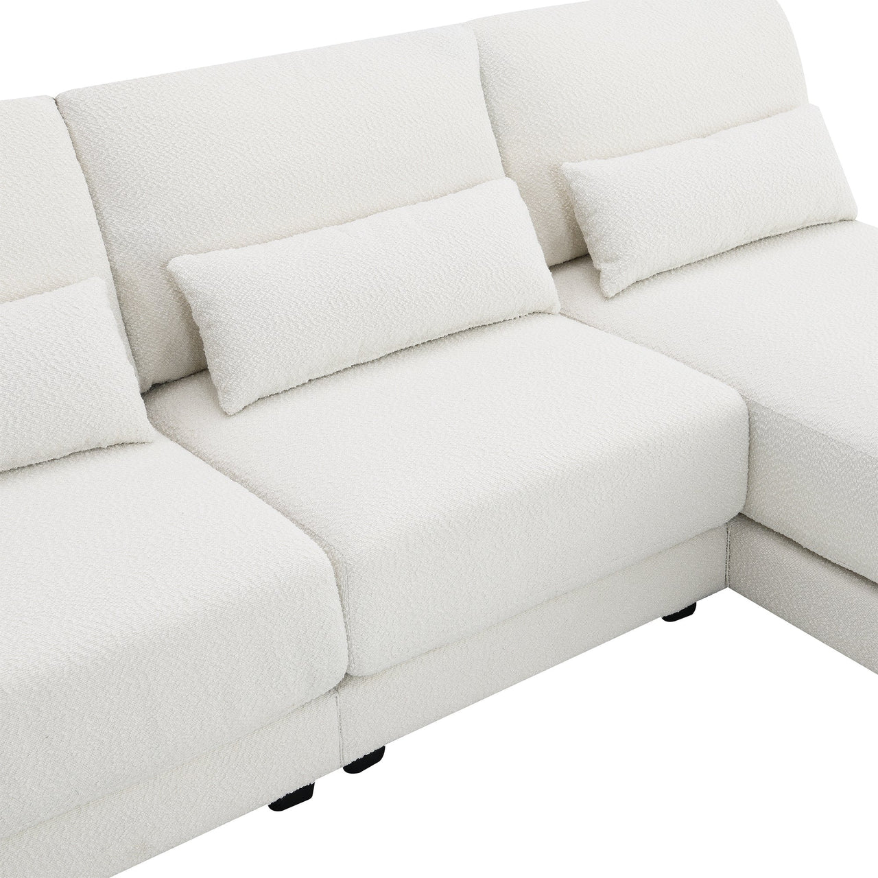 PAVEXA 120" Sectional Sofa