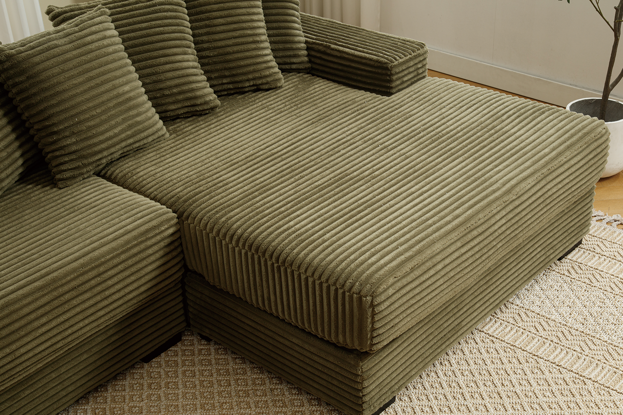 HESTIA 111" Sectional Sofa