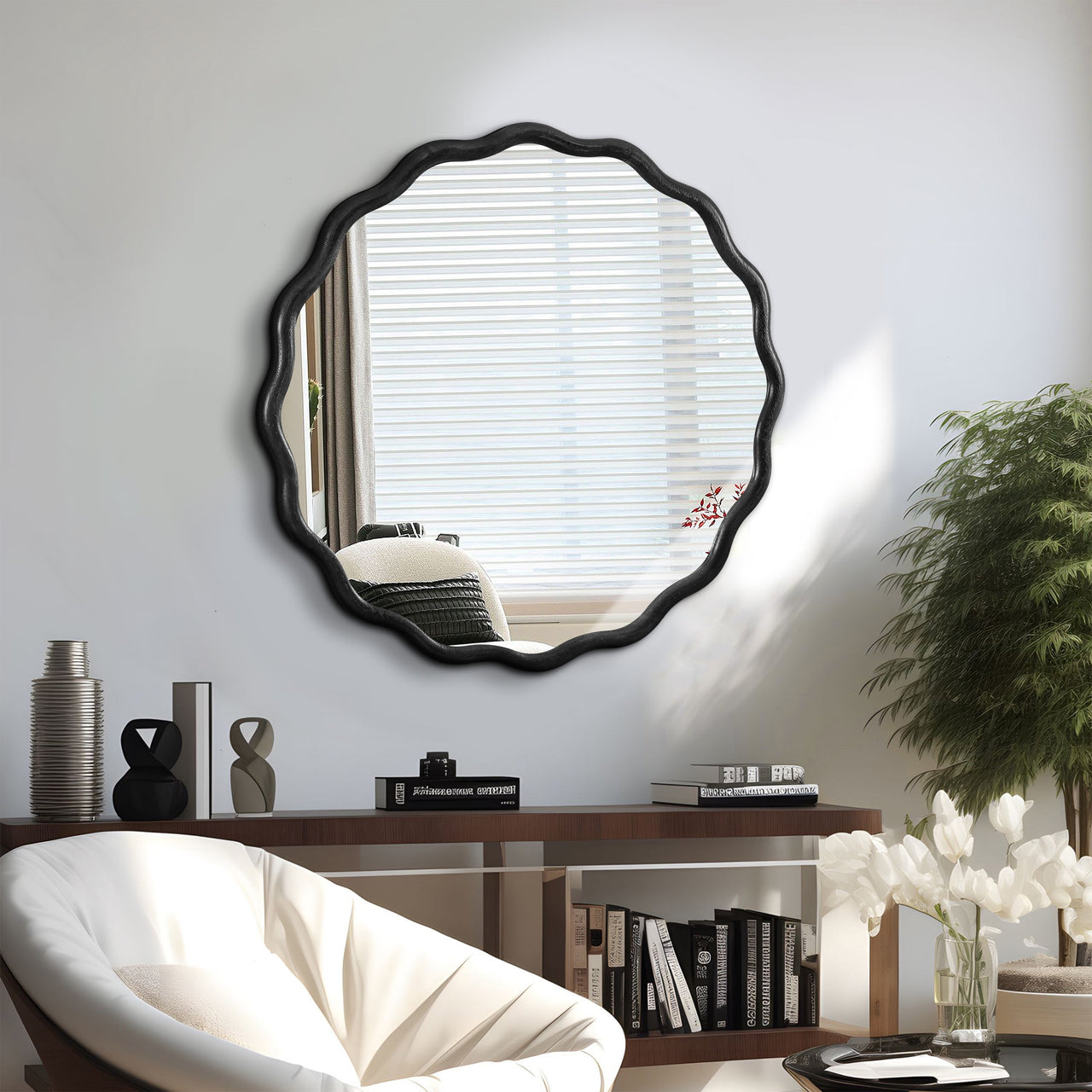 BOLVYRA Round Mirror