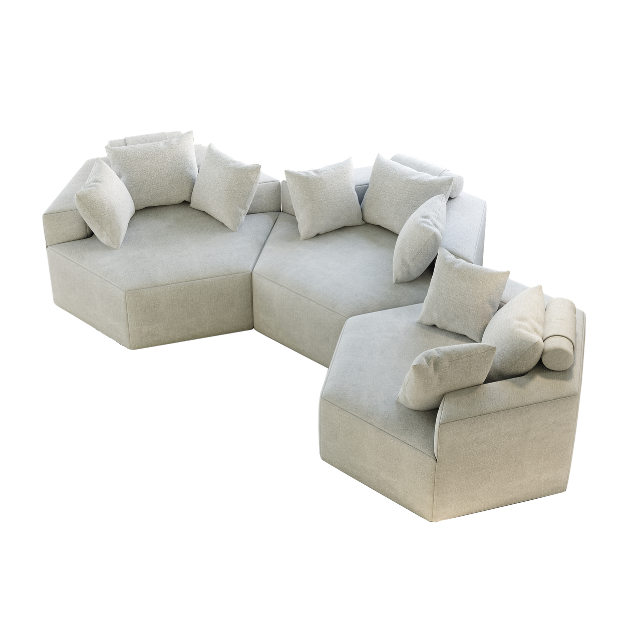 HEXA 54" Sofa