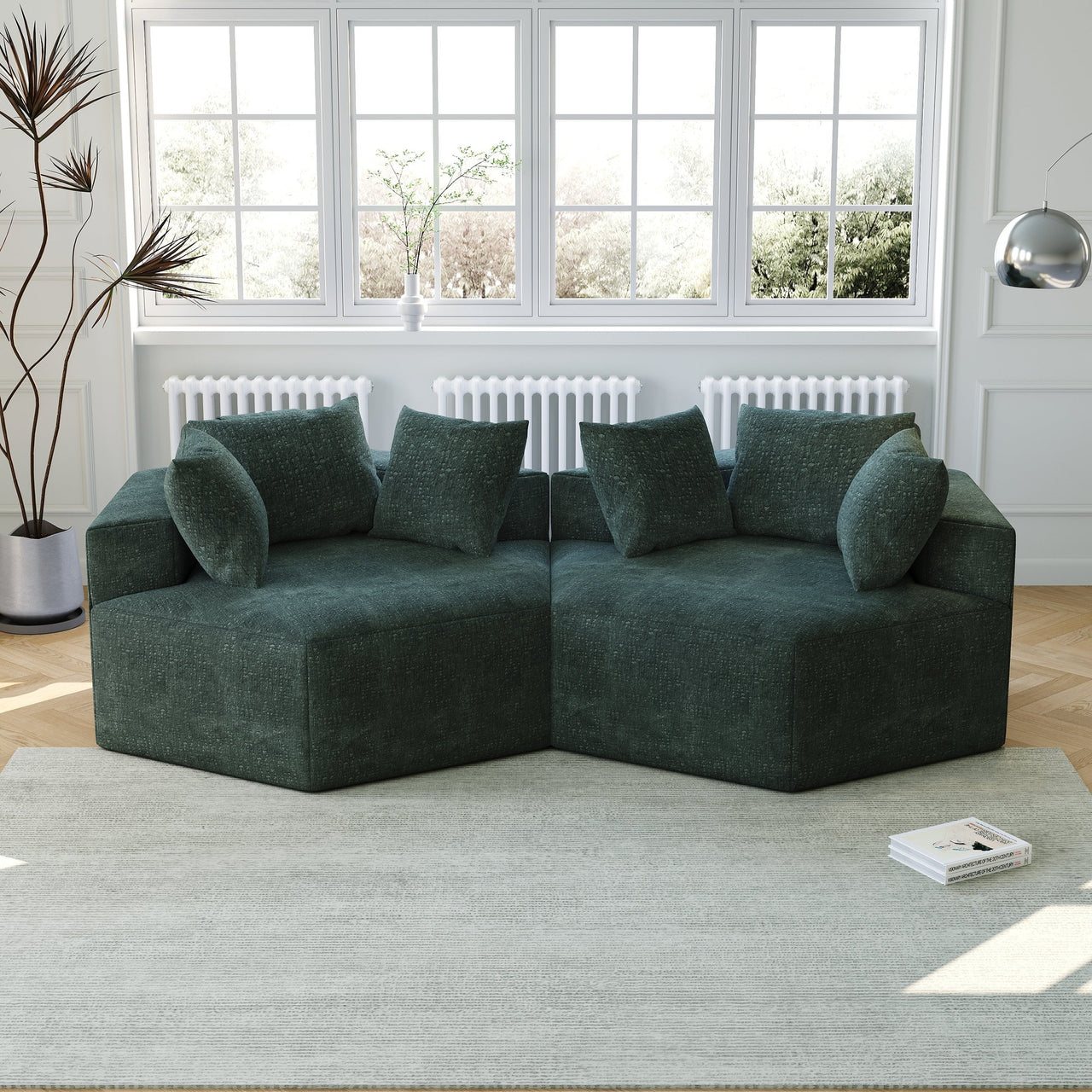 HEXA 54" Sofa