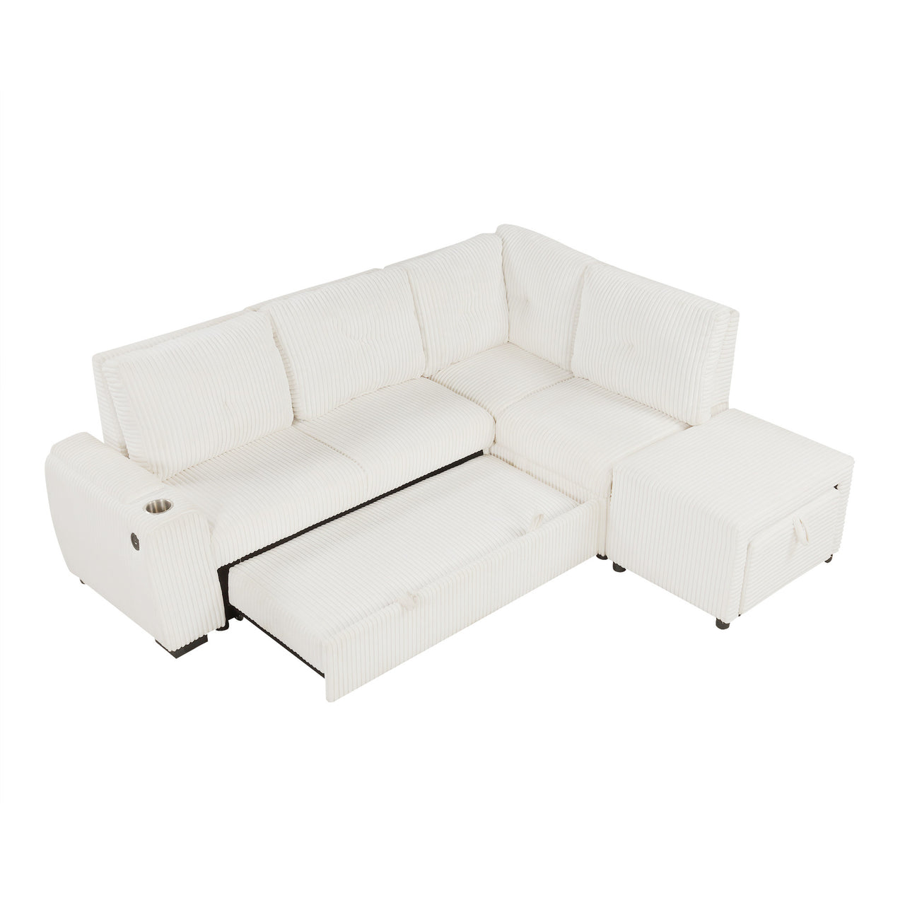 NEXRION 94" Sectional Sofa