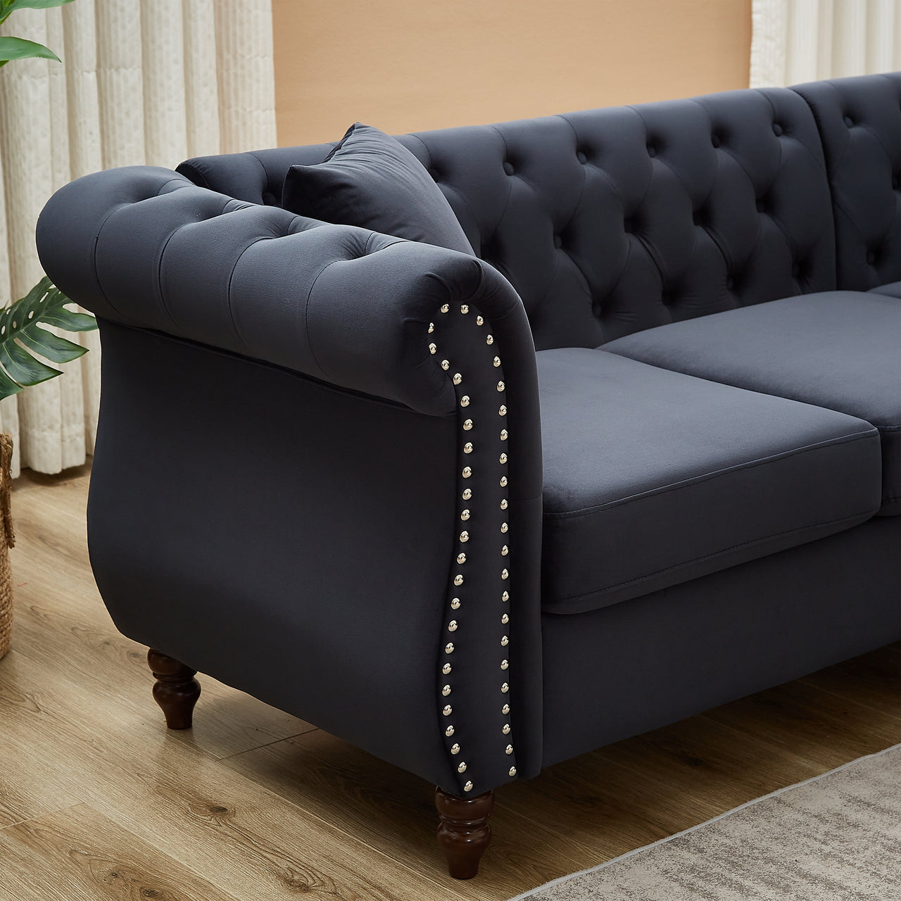 ROSALIND 83" Corner Sofa