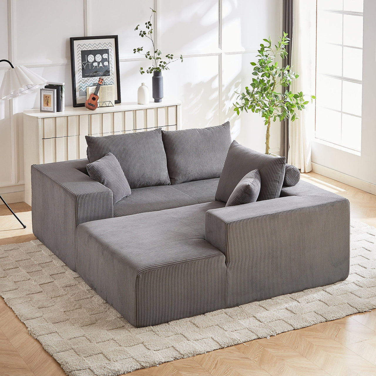 DORIAN 110" Sectional Sofa