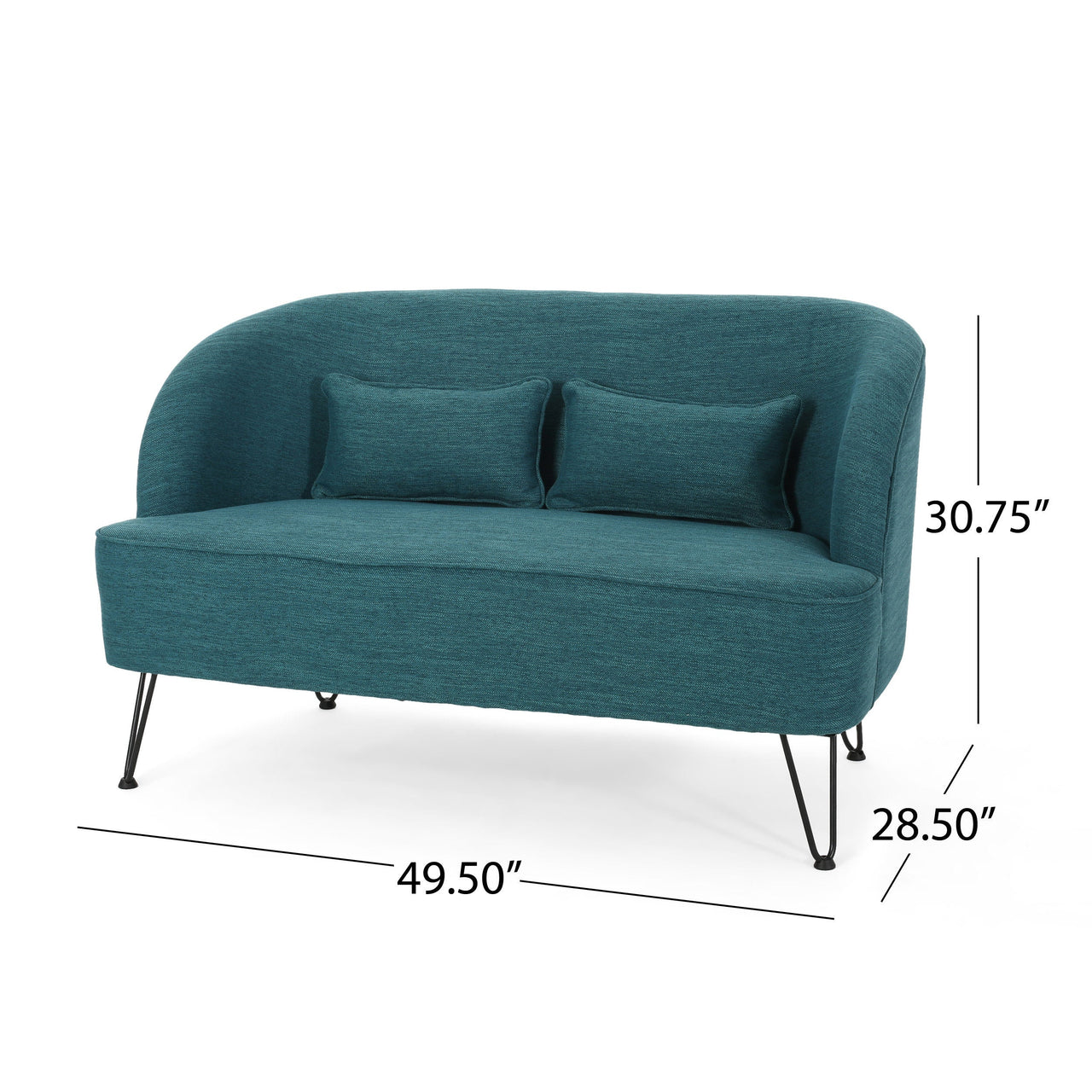 KYRVOXA 50" Loveseat