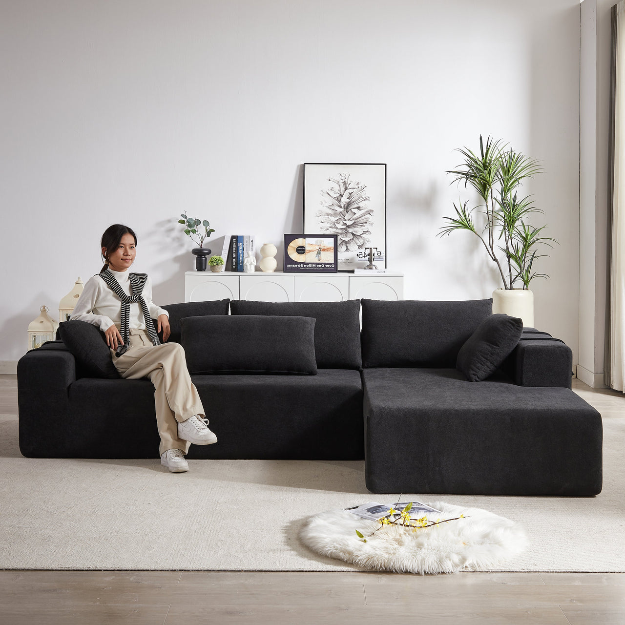 CYRUS 108" Sectional Sofa