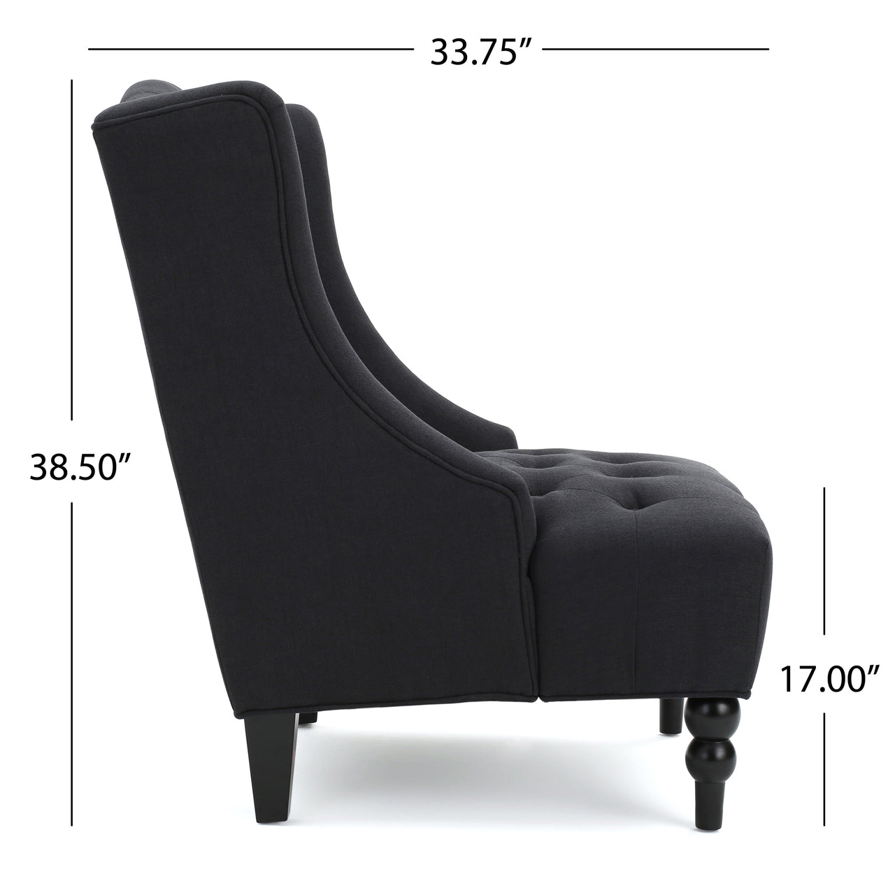 JEVORTA 28" Hi-Back Club Chair