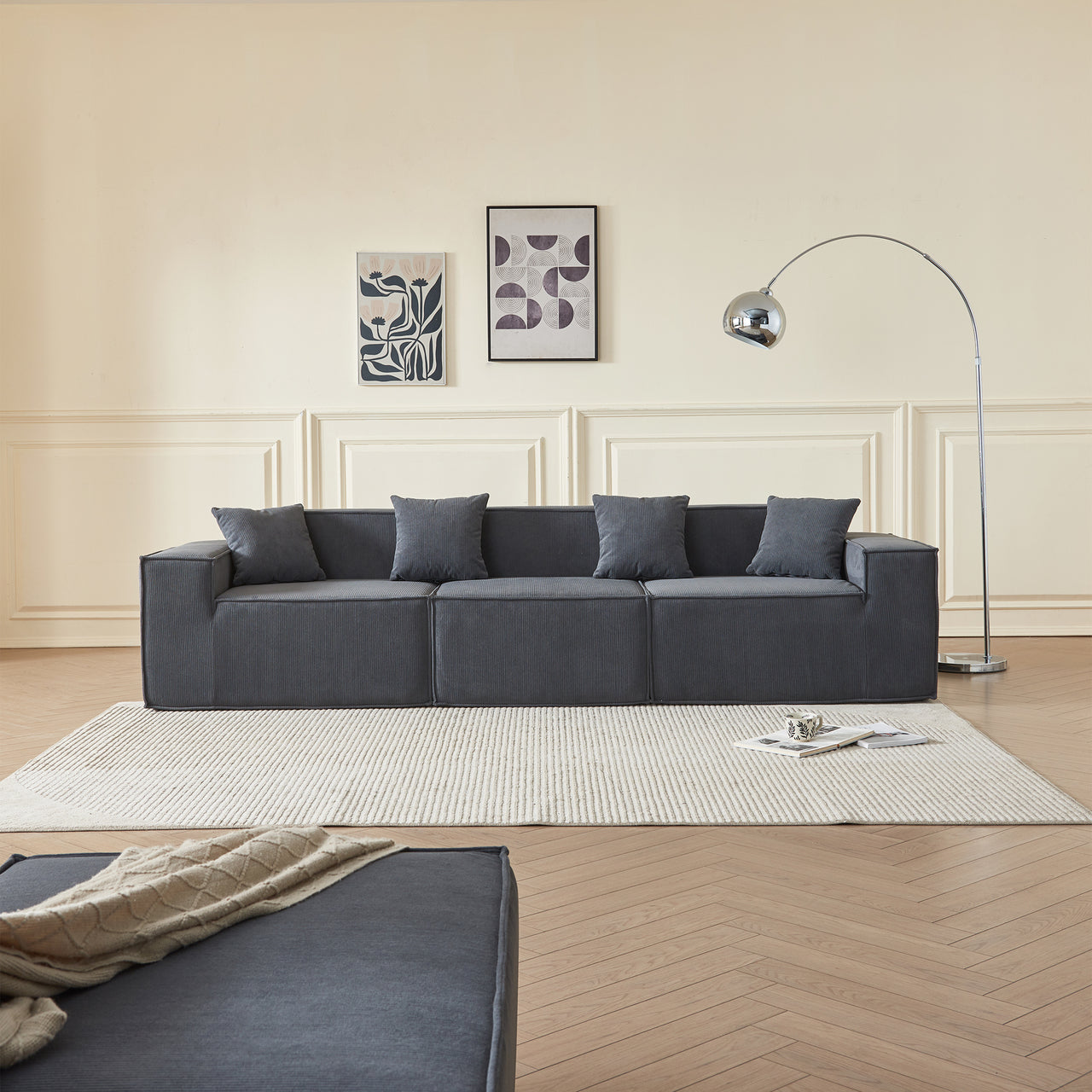 EDEN Corduroy Modular Sectional