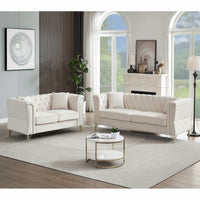 Thumbnail for DAPHNE Chesterfield Sofa Set