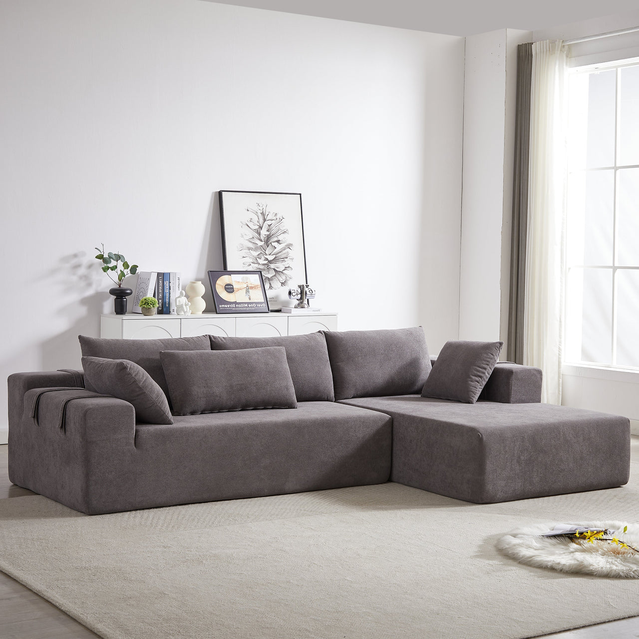 CYRUS 108" Sectional Sofa