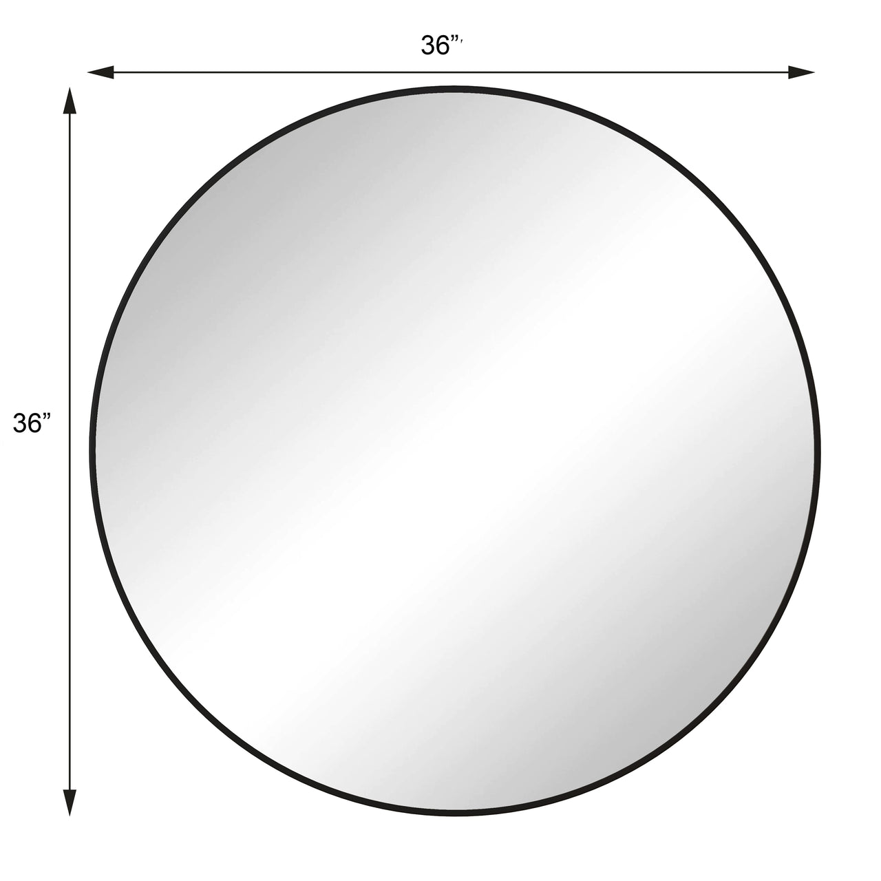 KORVIX 36" Wall Mirror