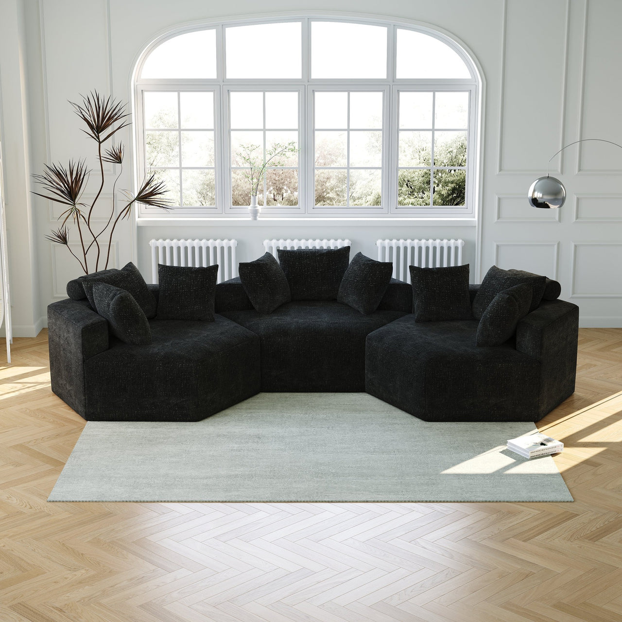 HEXA 54" Sofa