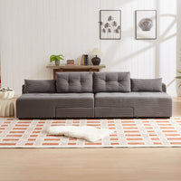 Thumbnail for ZINNIA Convertible 3 in 1 Sleeper Sofa