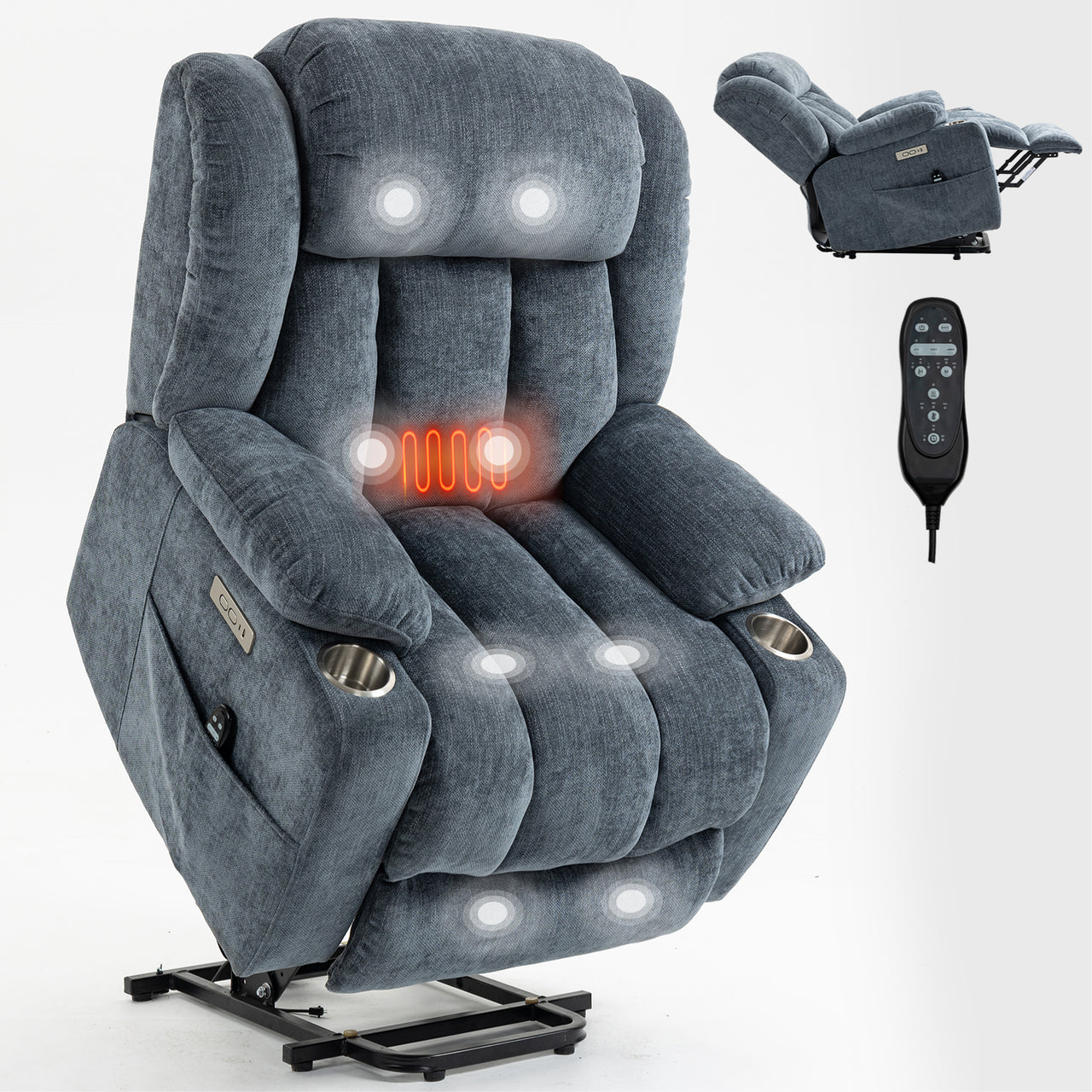 COZYLift Recliner with Heat Massage - 6317 L