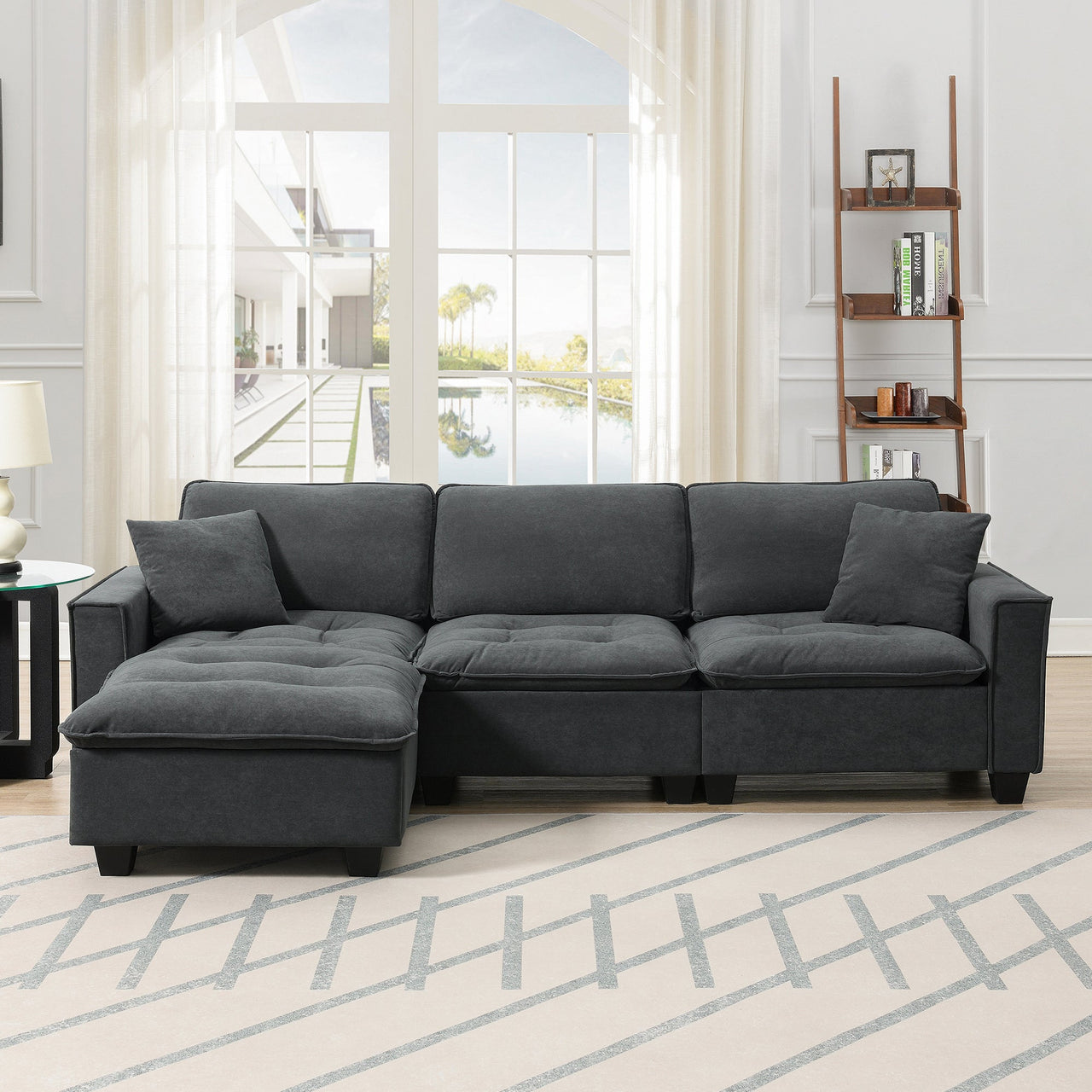 NEXLOR 100" Sectional Sofa