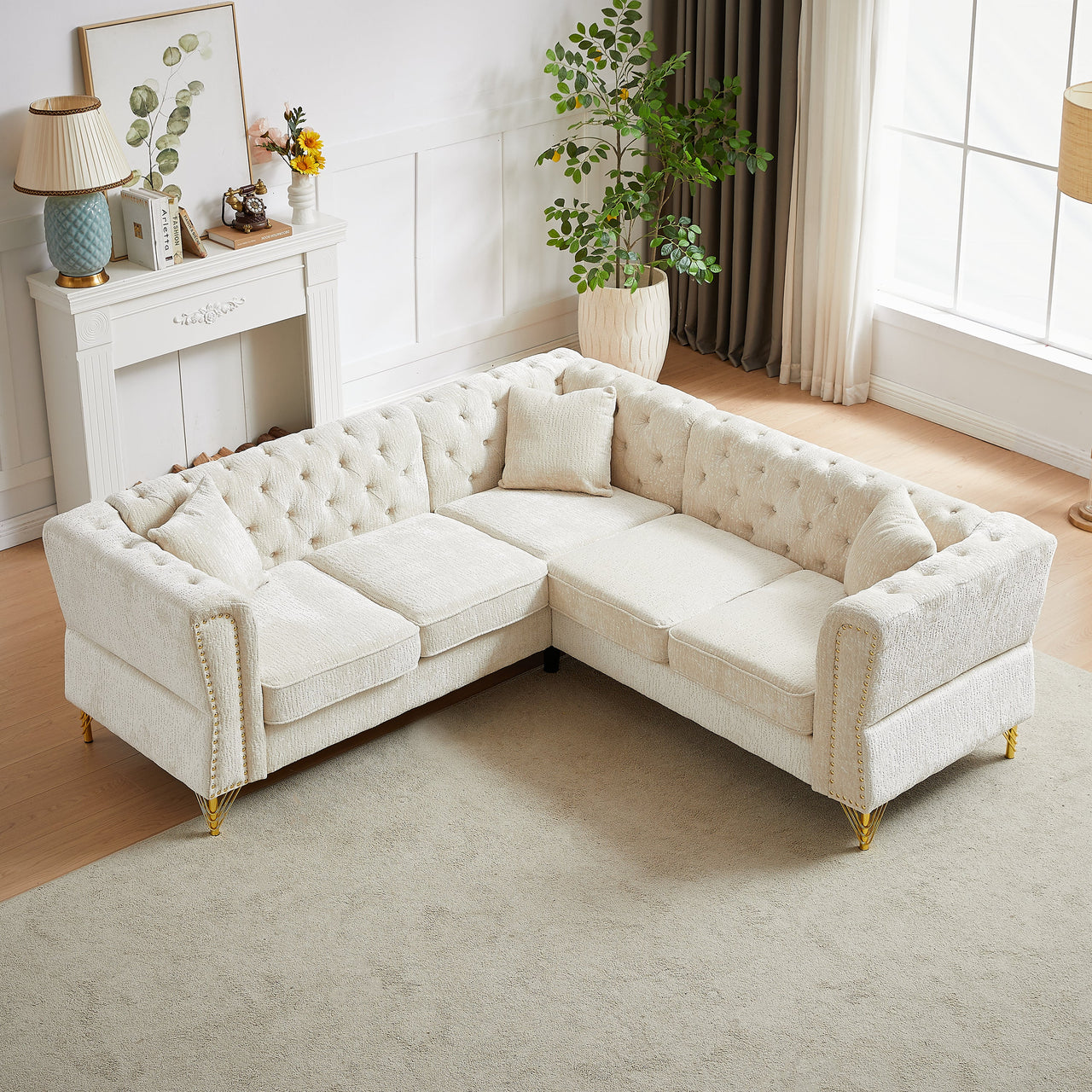 DAPHNE 81" Corner Sofa