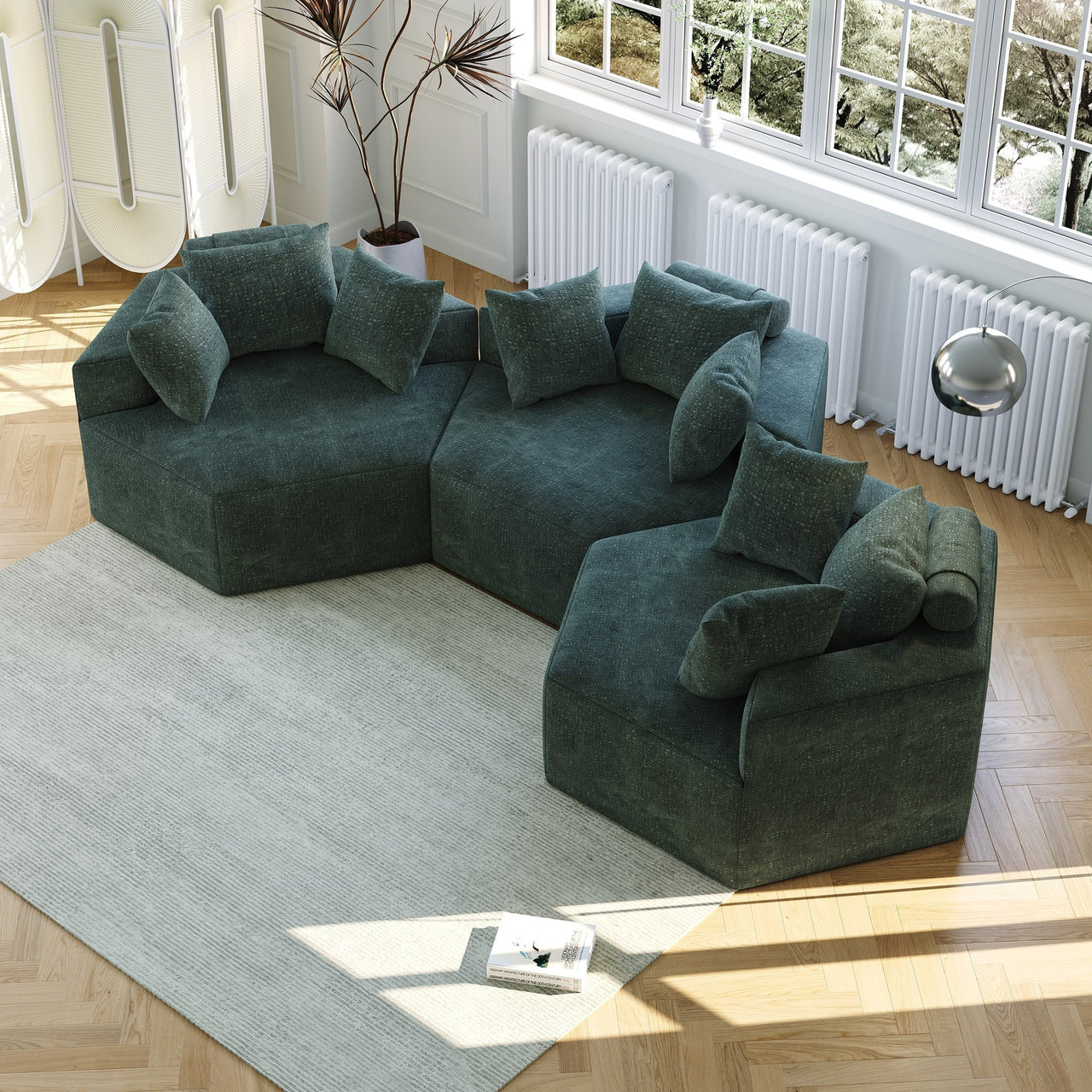 HEXA 54" Sofa