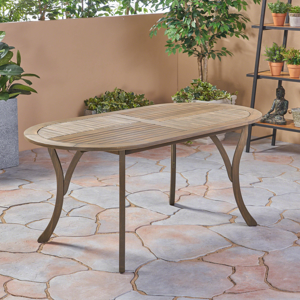 KYLVEX 70" Outdoor Dining Table