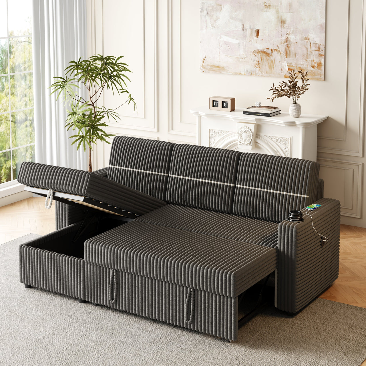 ULYSSES 85" Oversized Sofa