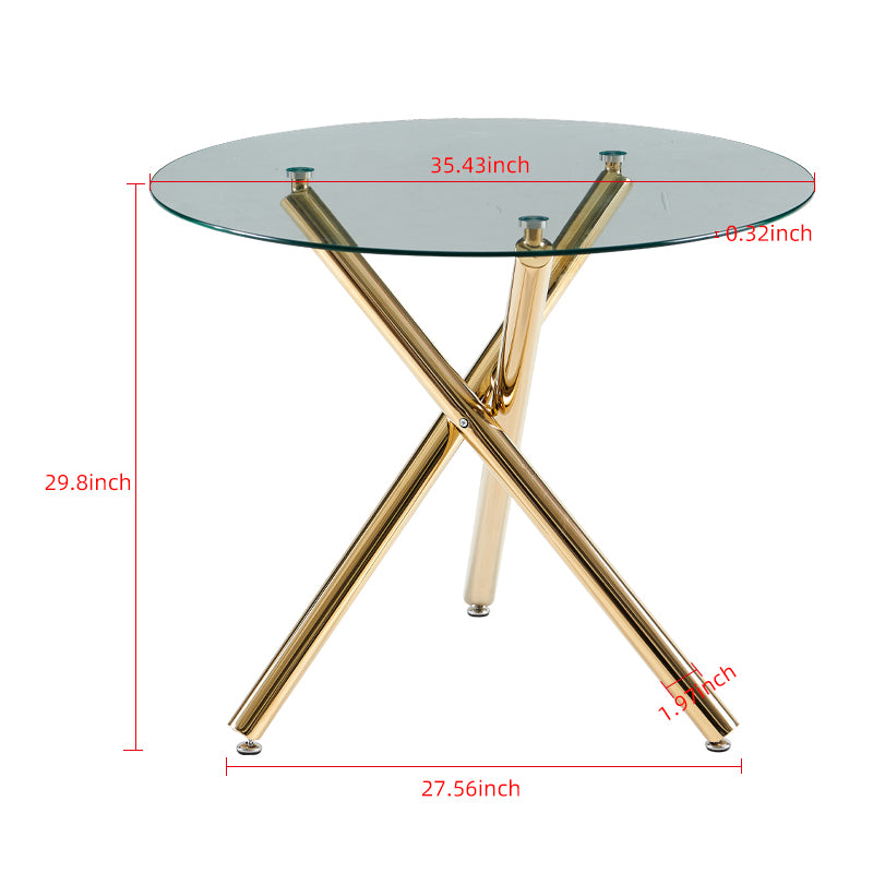 ZYNVOL 35" Dining Table