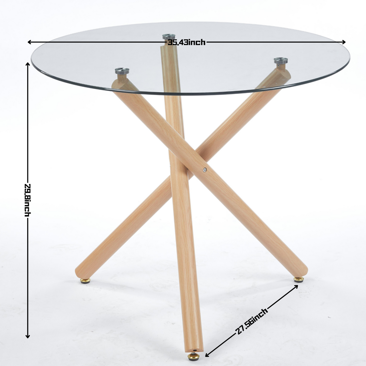 ZYNVOL 35" Dining Table