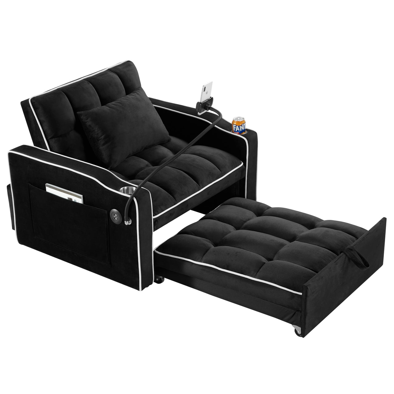 QYLVONTRIX 36" Sofa Bed