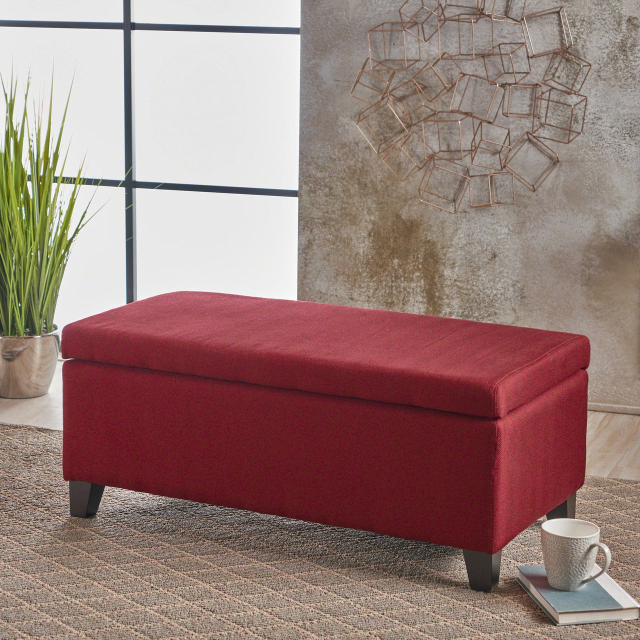 TOLVEX 38" Storage Ottoman
