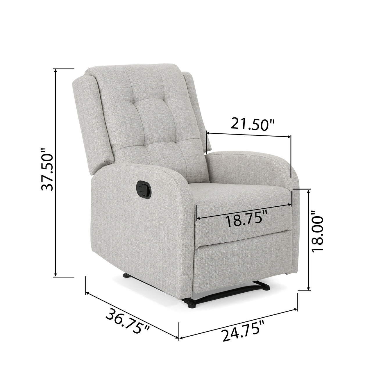 TYLORVEX 25" Recliner Chair