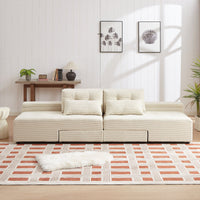 Thumbnail for ZINNIA Convertible 3 in 1 Sleeper Sofa