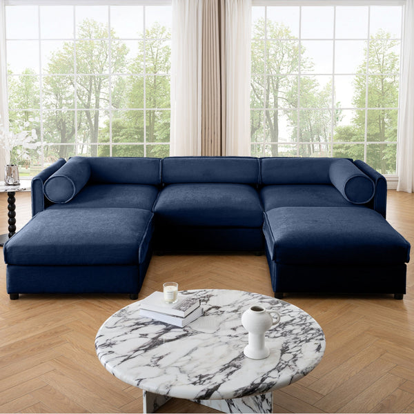LAUREL Sofa Set with Ottomans
