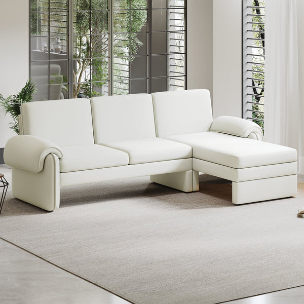 SYLOVAX Cozy Convertible Sofa