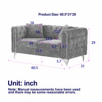Thumbnail for LUCILLE Cozy Loveseat