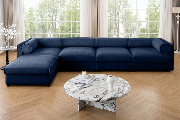 Laurel Sofa with Ottoman