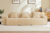 Thumbnail for FLORIN Premium Velvet Sofa